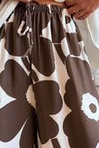 Carnaby Balloon Cuff Pant Chocolate & Calico